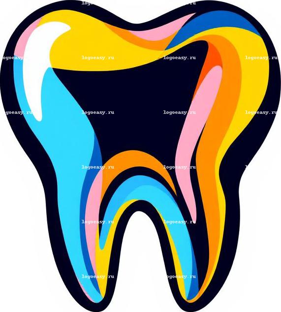 Логотип Поп-Арта для Стоматологии