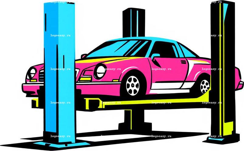 Логотип Поп-арт Автовышки