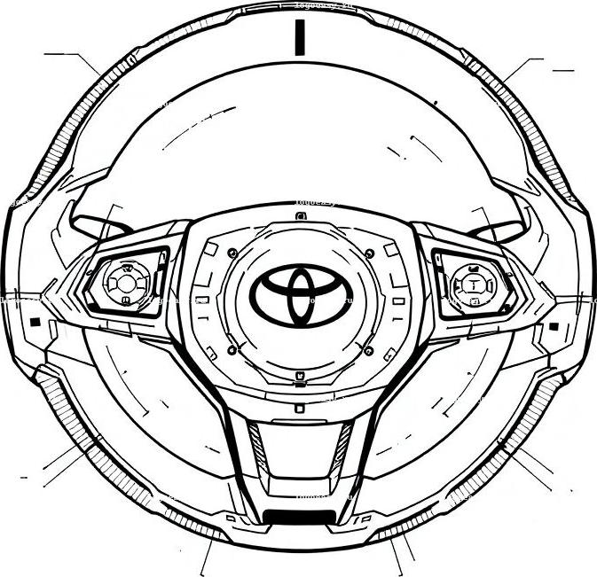 Логотип руля Тойота