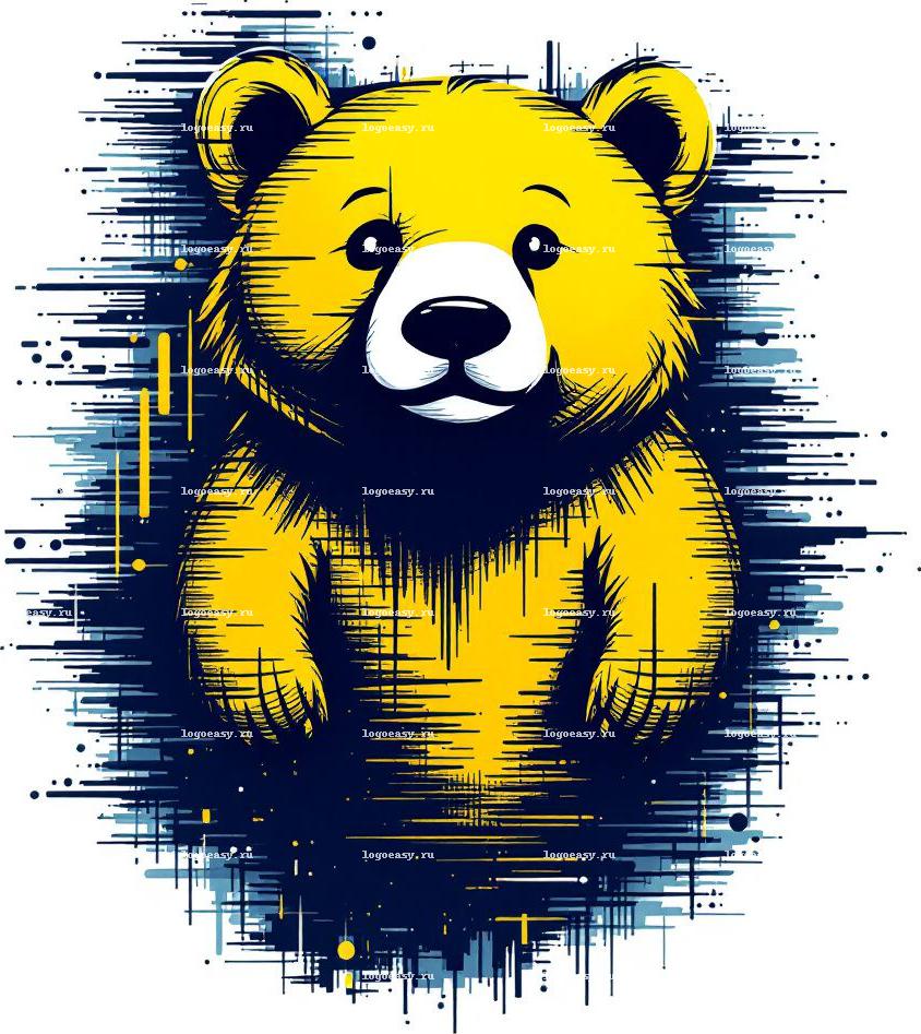 Логотип Glitch Bear