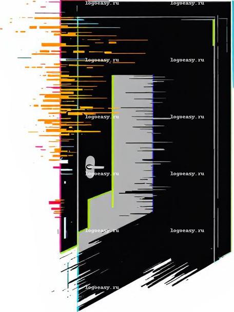 Логотип Двери с Глитчем