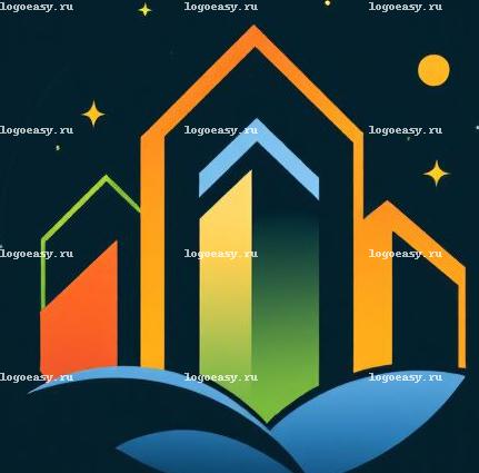 Геометрический Логотип Недвижимости