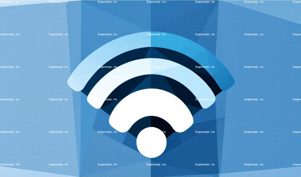 Логотип Wi-Fi Геометрический