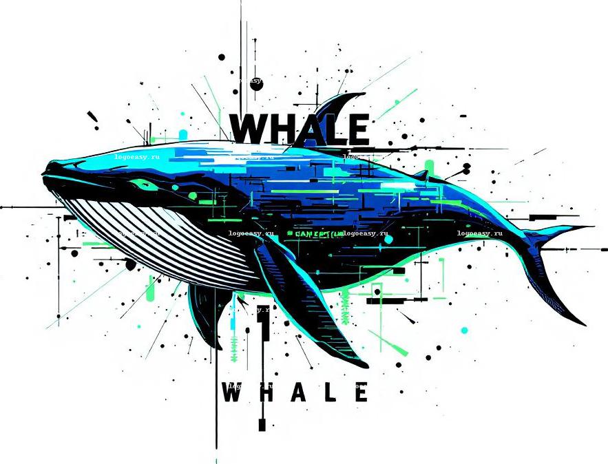 Логотип Glitch Whale