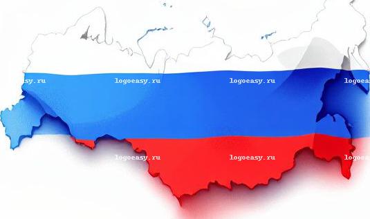 Логотип с российским флагом