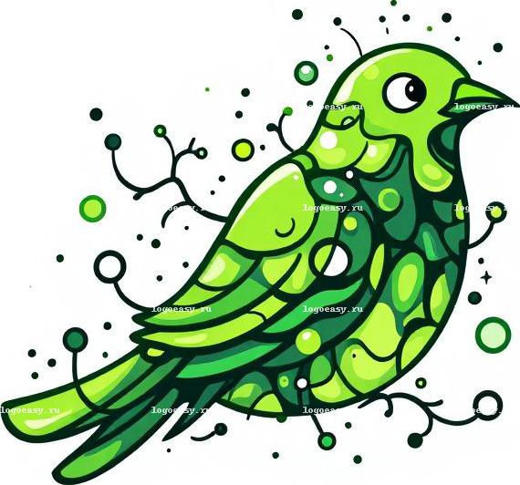 Логотип Green Bird Chaos