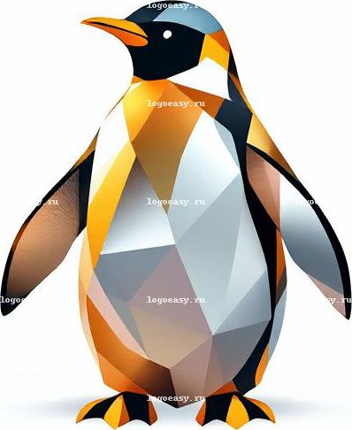 Логотип Gradient Penguin