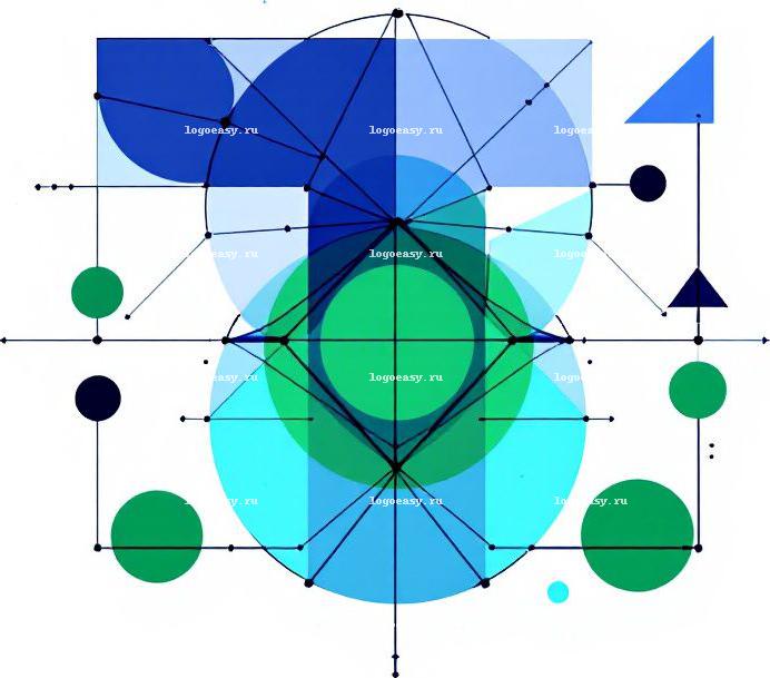 Геометрический логотип Т