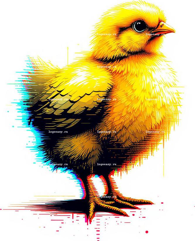 Логотип Glitch Chick