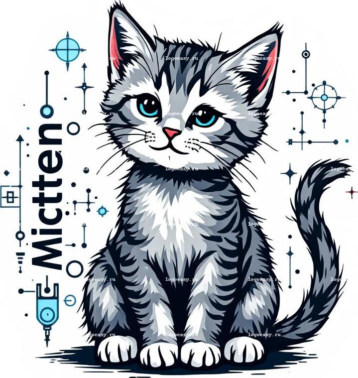 Логотип TechKitten