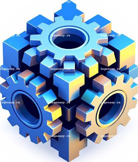 Изометрический Куб Шестеренок