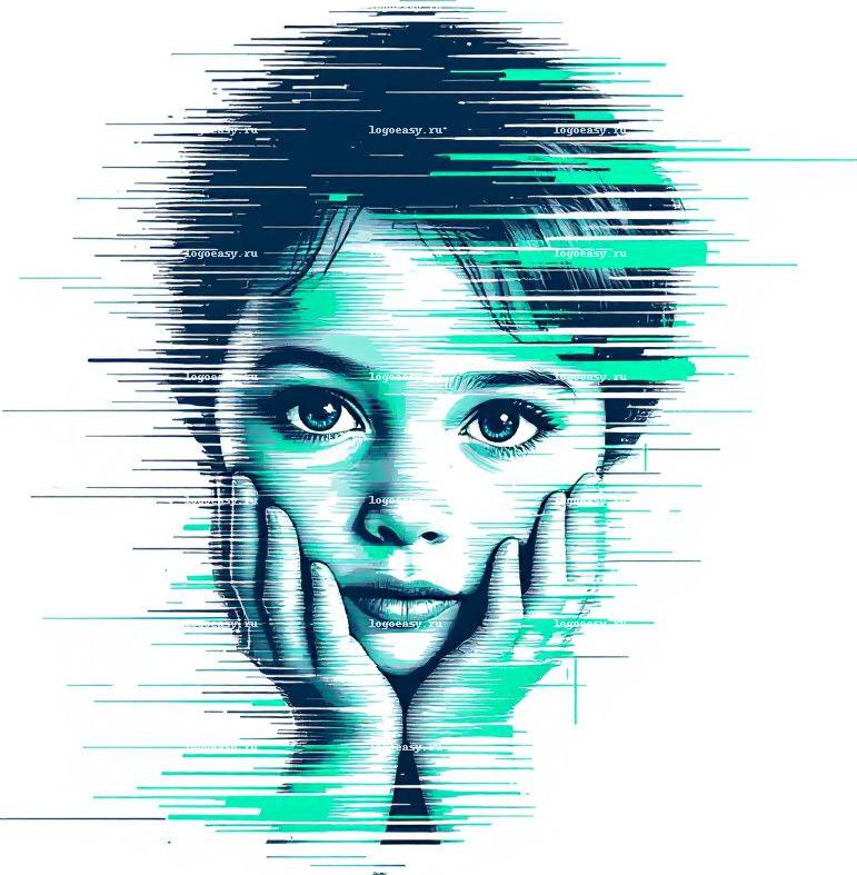 Логотип Glitch Child