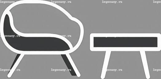 Минималистичный логотип мебельного салона