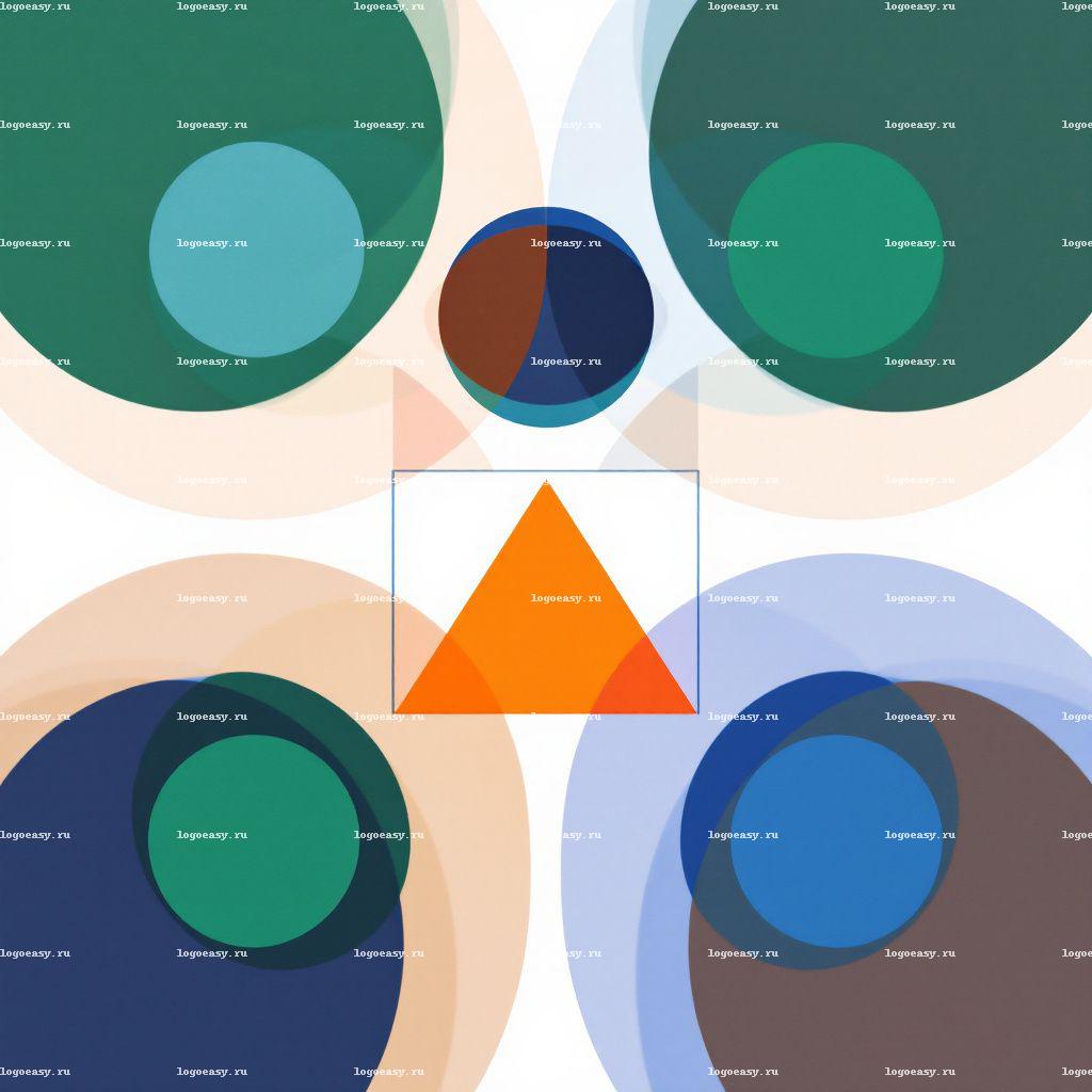 Геометрический Гармоничный Логотип