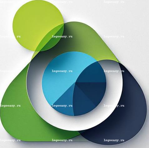 Геометрический логотип Гармонии