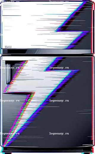 Логотип с Глитч-эффектом для Холодильника