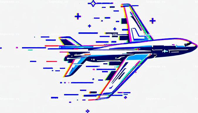 Логотип Glitch Airplane