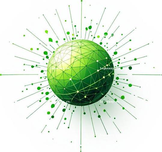 Логотип GreenSphere в стиле линейной графики