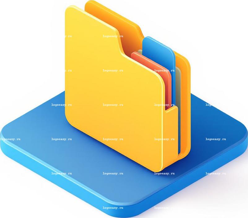 Изометрический логотип файла