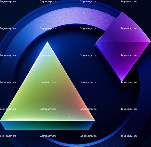 Гибридный Геометрический Логотип