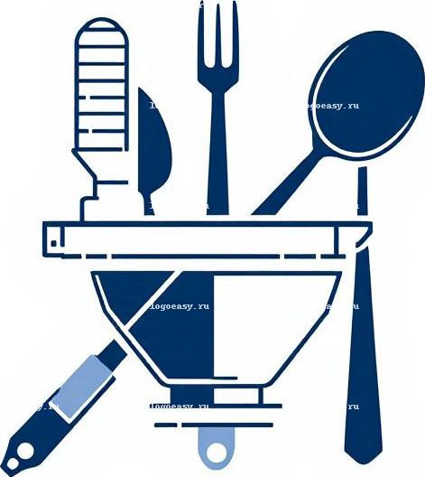 Логотип современной посуды