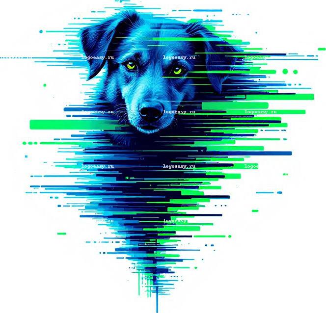 Логотип GlitchDog