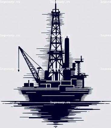 Логотип Glitch Oil Rig