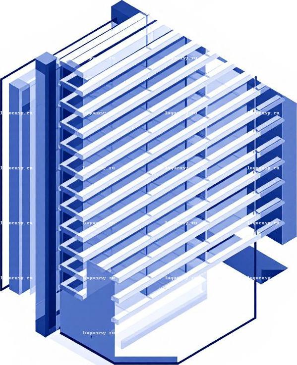 Изометрический Логотип Жалюзи